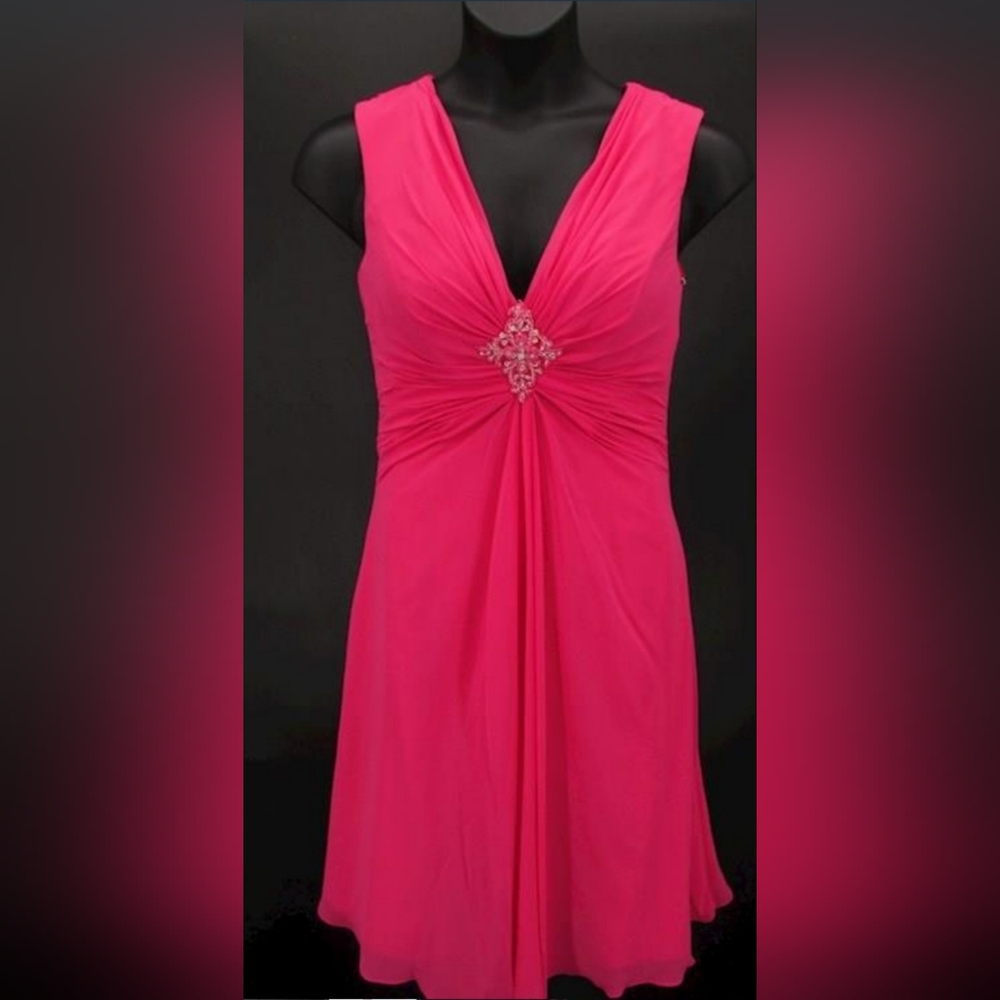 Raylia Designs Knee Length Dress fits like a size 12